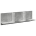 Dulap de perete, gri beton, 100x16,5x30 cm, lemn prelucrat - WALTI WALTI