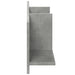 Dulap de perete, gri beton, 100x16,5x30 cm, lemn prelucrat - WALTI WALTI