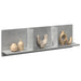 Dulap de perete, gri beton, 100x16,5x30 cm, lemn prelucrat - WALTI WALTI