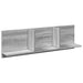 Dulap de perete, gri sonoma, 100x16,5x30 cm, lemn prelucrat - WALTI WALTI