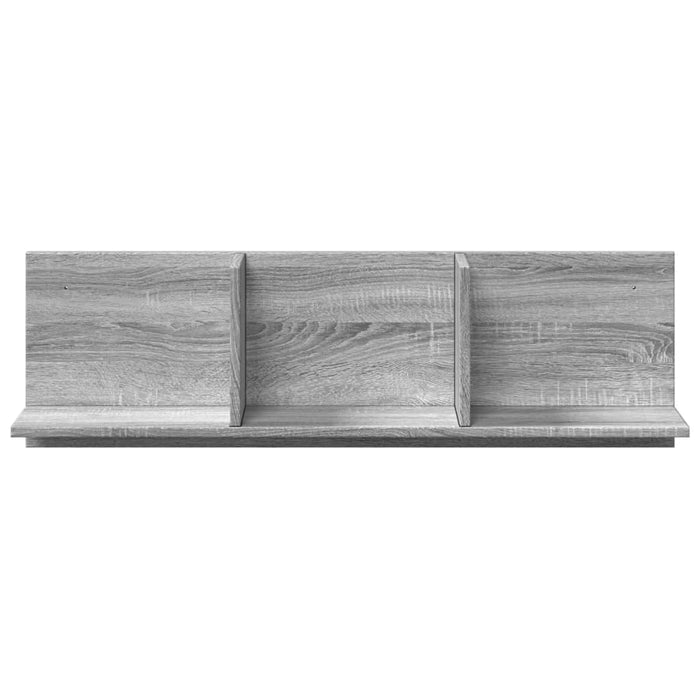 Dulap de perete, gri sonoma, 100x16,5x30 cm, lemn prelucrat - WALTI WALTI
