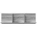 Dulap de perete, gri sonoma, 100x16,5x30 cm, lemn prelucrat - WALTI WALTI