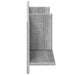 Dulap de perete, gri sonoma, 100x16,5x30 cm, lemn prelucrat - WALTI WALTI