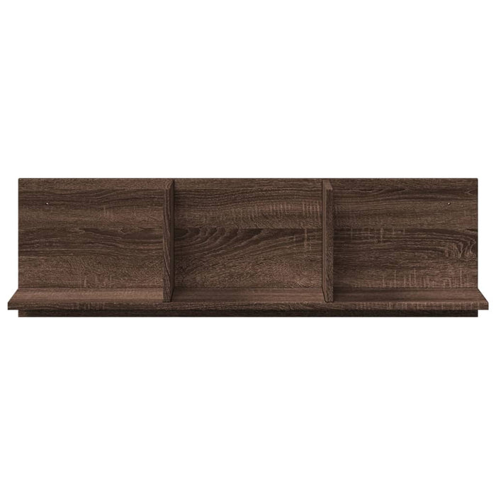 Dulap de perete, stejar maro, 100x16,5x30 cm, lemn prelucrat - WALTI WALTI