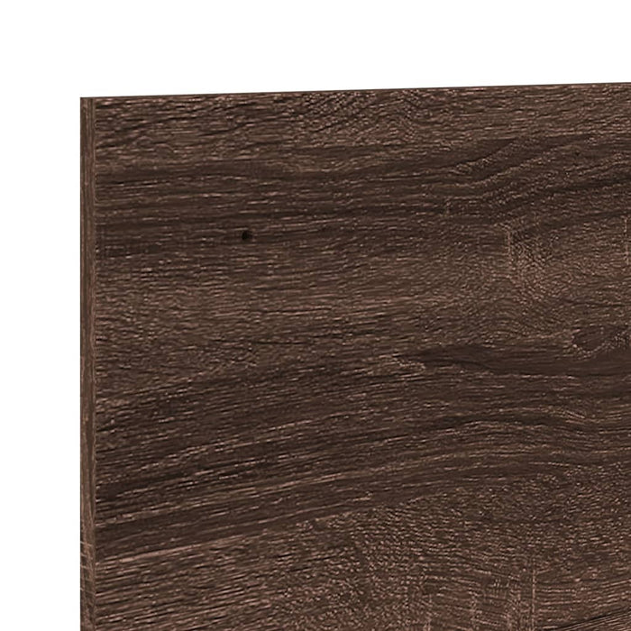 Dulap de perete, stejar maro, 100x16,5x30 cm, lemn prelucrat - WALTI WALTI
