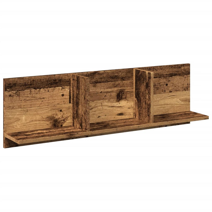 Dulap de perete, lemn vechi, 100x16,5x30 cm, lemn prelucrat - WALTI WALTI