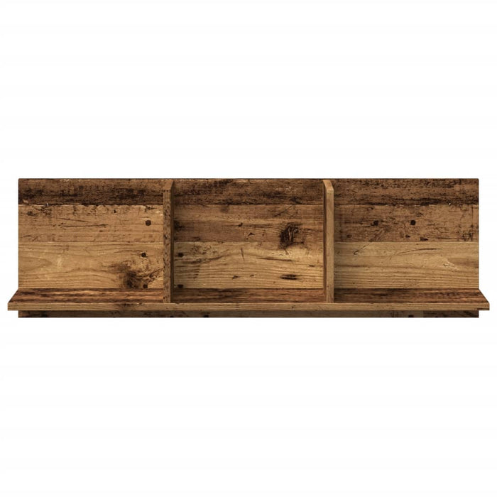 Dulap de perete, lemn vechi, 100x16,5x30 cm, lemn prelucrat - WALTI WALTI