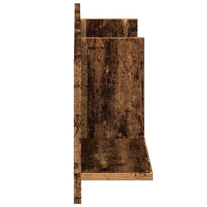 Dulap de perete, lemn vechi, 100x16,5x30 cm, lemn prelucrat - WALTI WALTI