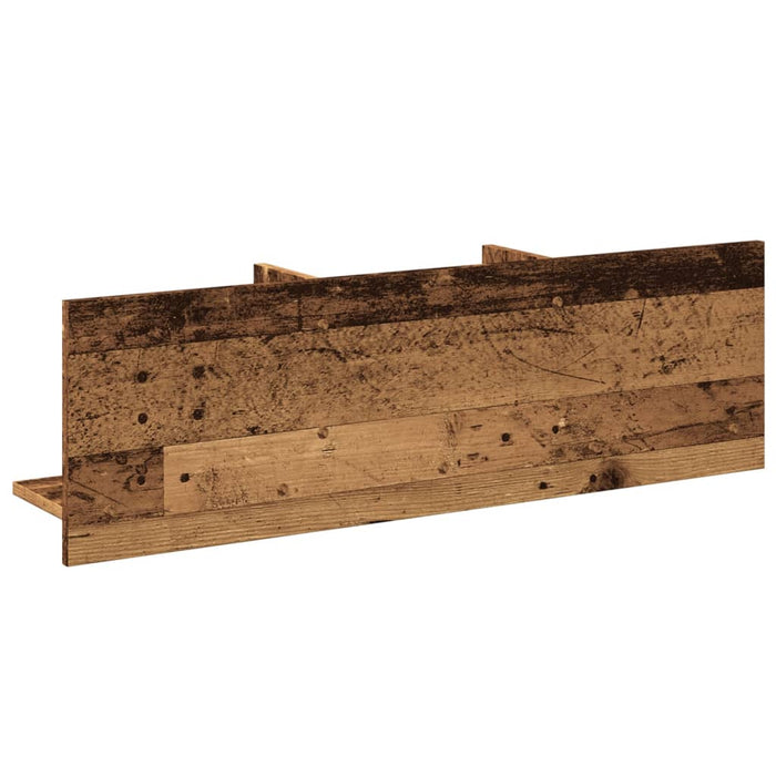 Dulap de perete, lemn vechi, 100x16,5x30 cm, lemn prelucrat - WALTI WALTI