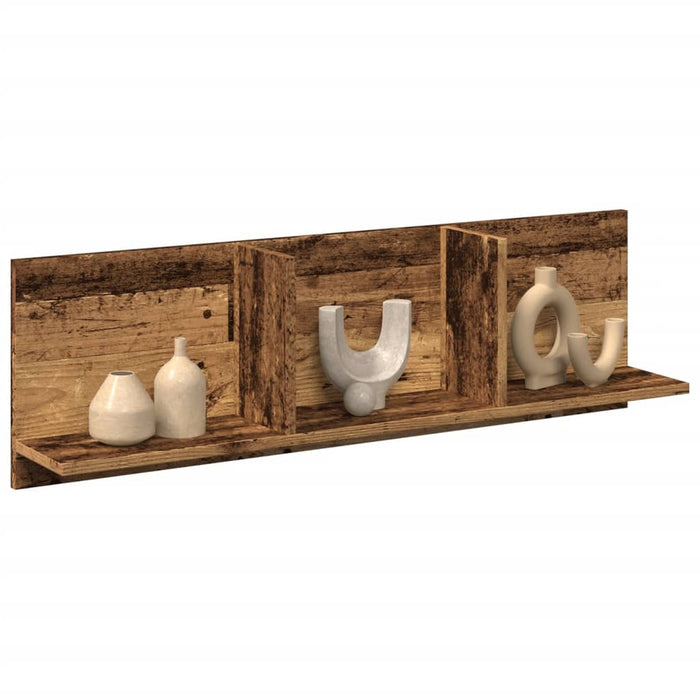 Dulap de perete, lemn vechi, 100x16,5x30 cm, lemn prelucrat - WALTI WALTI