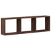 Dulap de perete, stejar maro, 100x16x30 cm, lemn prelucrat - WALTI WALTI