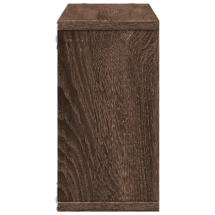 Dulap de perete, stejar maro, 100x16x30 cm, lemn prelucrat - WALTI WALTI