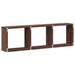 Dulap de perete, stejar maro, 100x16x30 cm, lemn prelucrat - WALTI WALTI