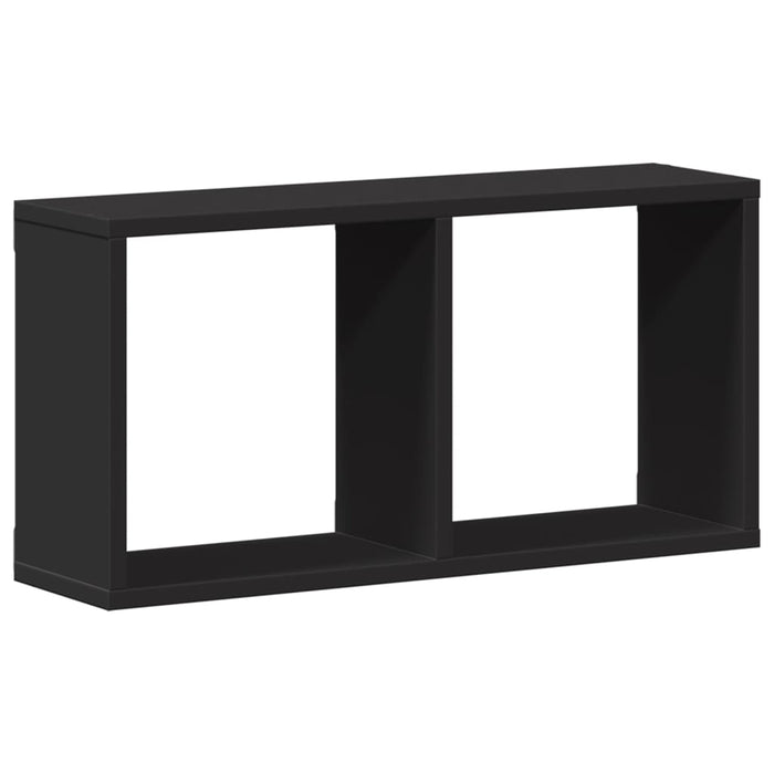 Dulap de perete, negru, 60x16x30 cm, lemn prelucrat WALTI