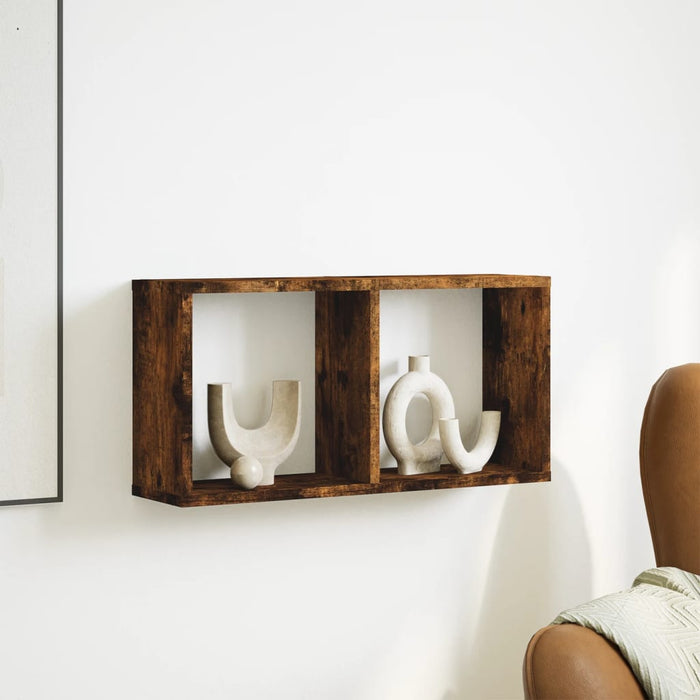 Dulap de perete, stejar fumuriu, 60x16x30 cm, lemn prelucrat WALTI
