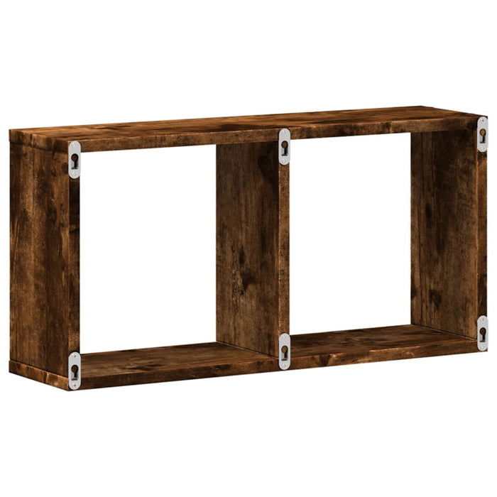 Dulap de perete, stejar fumuriu, 60x16x30 cm, lemn prelucrat WALTI