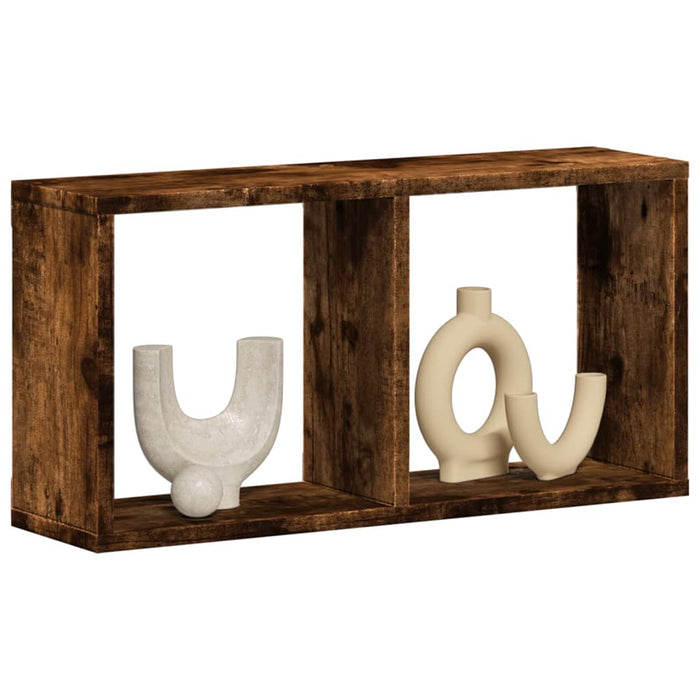 Dulap de perete, stejar fumuriu, 60x16x30 cm, lemn prelucrat WALTI