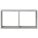 Dulap de perete, gri sonoma, 60x16x30 cm, lemn prelucrat - WALTI WALTI
