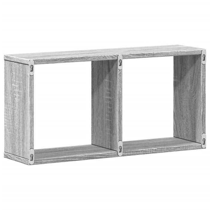 Dulap de perete, gri sonoma, 60x16x30 cm, lemn prelucrat - WALTI WALTI