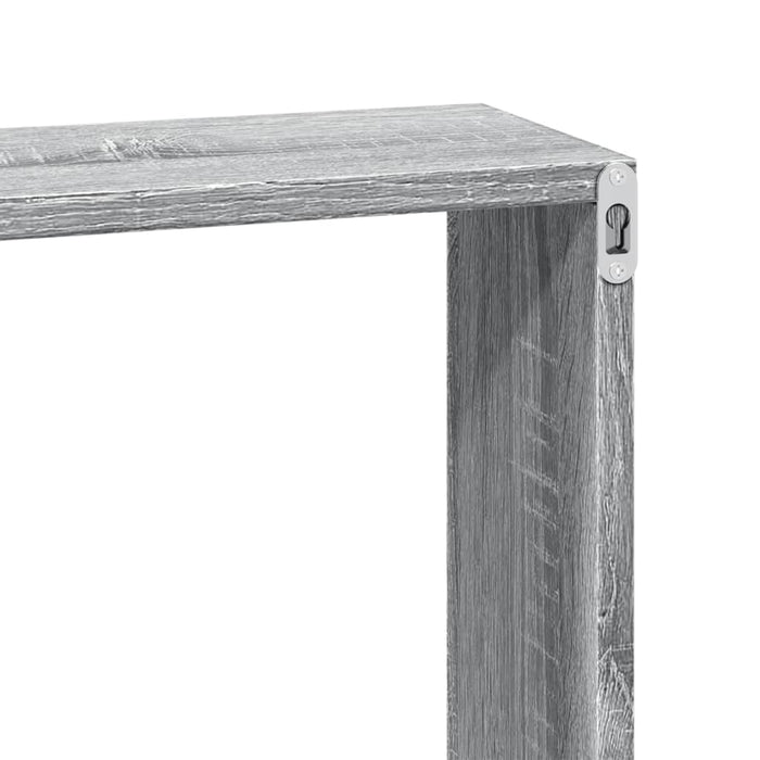 Dulap de perete, gri sonoma, 60x16x30 cm, lemn prelucrat - WALTI WALTI
