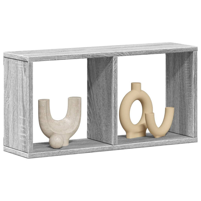Dulap de perete, gri sonoma, 60x16x30 cm, lemn prelucrat - WALTI WALTI