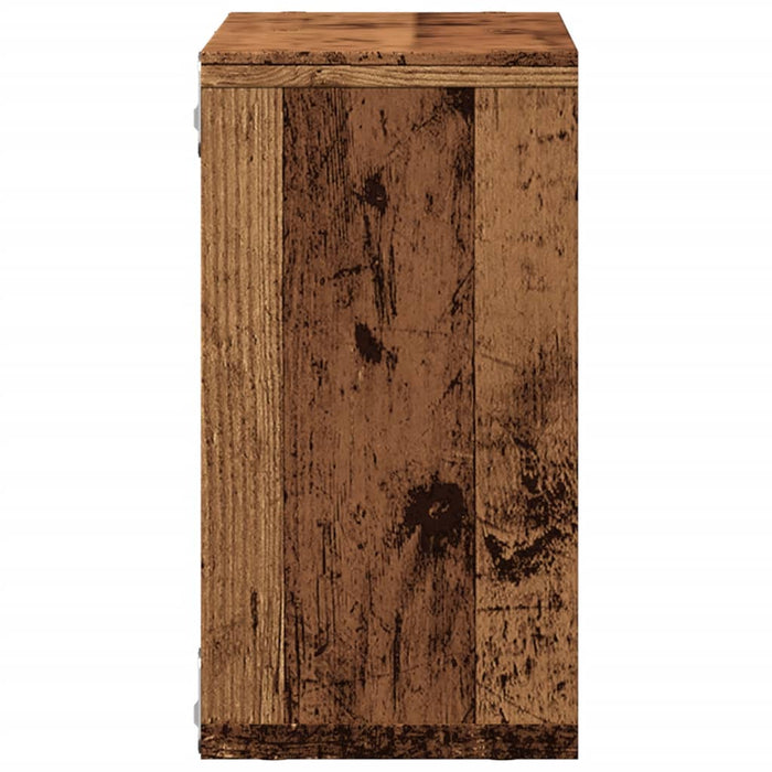 Dulap de perete, lemn vechi, 60x16x30 cm, lemn prelucrat WALTI