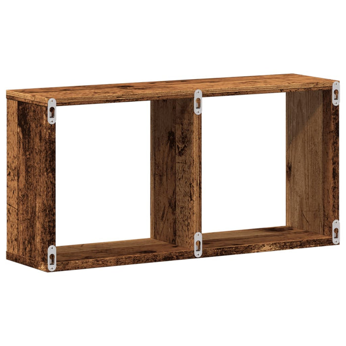 Dulap de perete, lemn vechi, 60x16x30 cm, lemn prelucrat WALTI