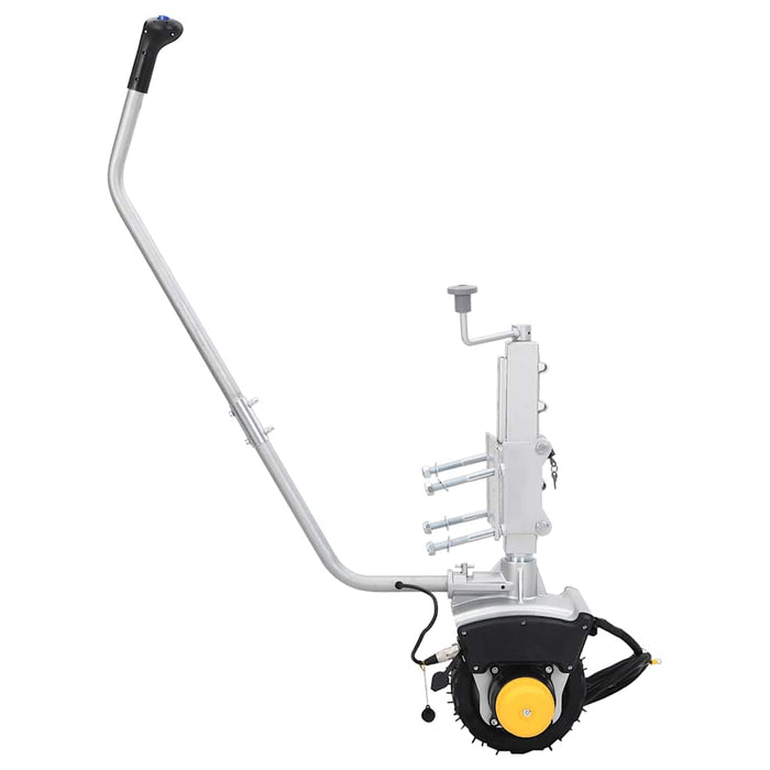 Cric de remorcă cu roată, 12 V, 550 W, aluminiu - WALTI WALTI