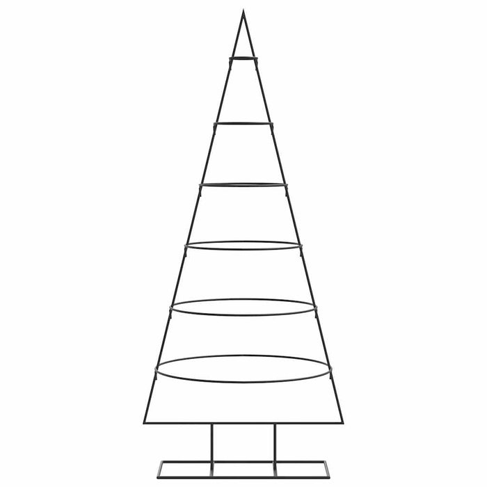 Brad de Crăciun din metal pentru decor, negru, 150 cm - WALTI WALTI