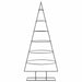 Brad de Crăciun din metal pentru decor, negru, 150 cm - WALTI WALTI