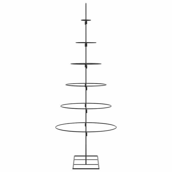 Brad de Crăciun din metal pentru decor, negru, 150 cm - WALTI WALTI