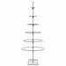 Brad de Crăciun din metal pentru decor, negru, 150 cm - WALTI WALTI