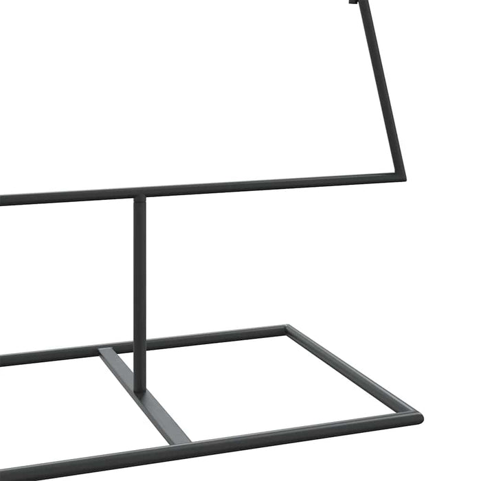 Brad de Crăciun din metal pentru decor, negru, 150 cm - WALTI WALTI