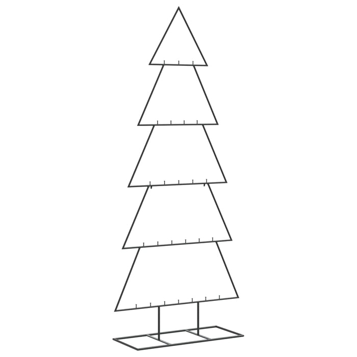 Brad de Crăciun din metal pentru decor, negru, 150 cm - WALTI WALTI