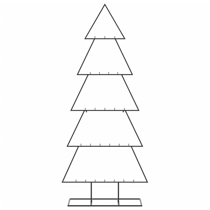 Brad de Crăciun din metal pentru decor, negru, 150 cm - WALTI WALTI