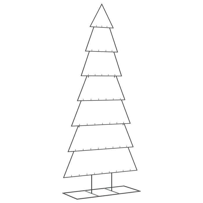 Brad de Crăciun din metal pentru decor, negru, 210 cm - WALTI WALTI