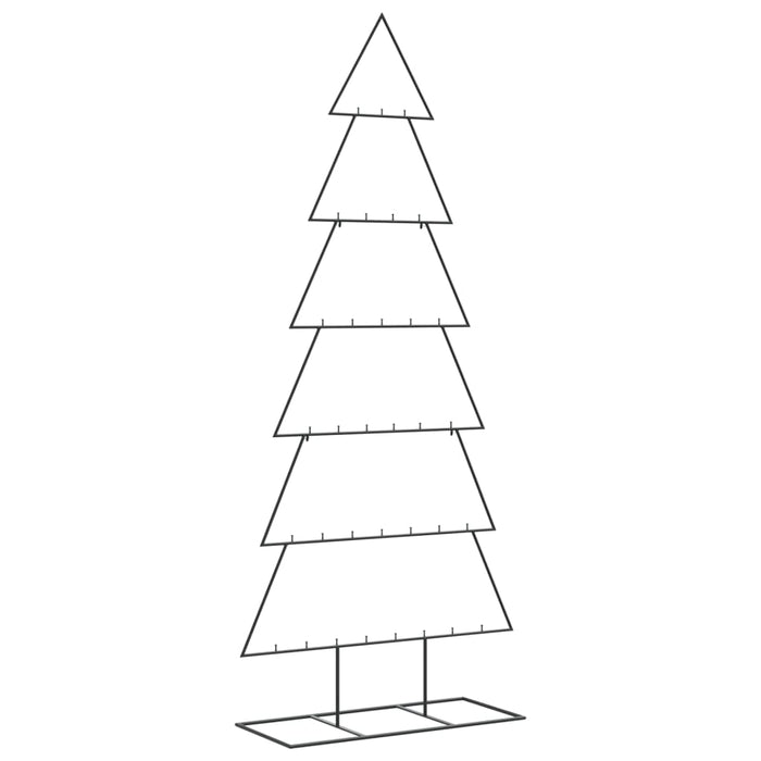 Brad de Crăciun din metal pentru decor, negru, 210 cm - WALTI WALTI