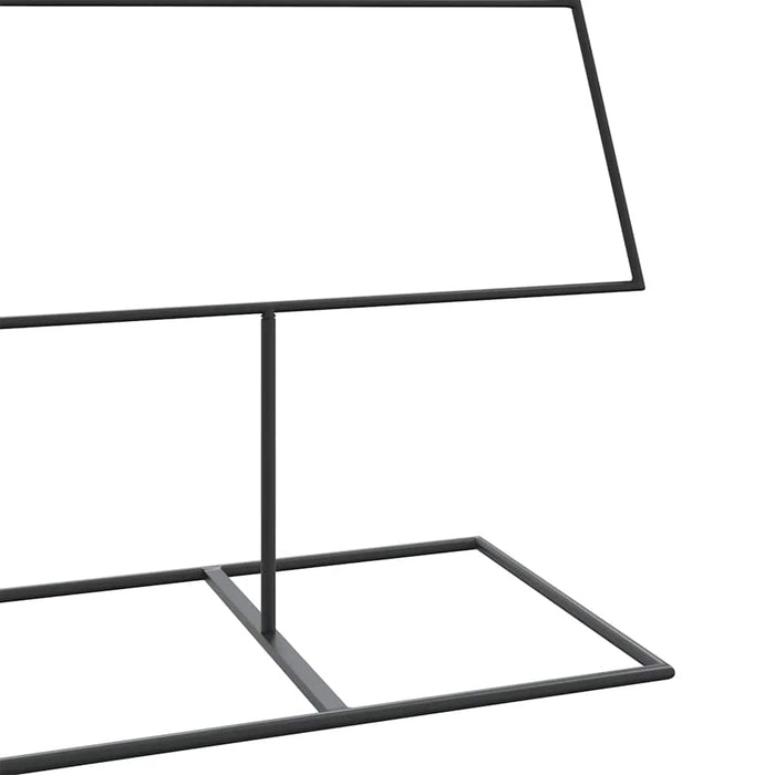 Brad de Crăciun din metal pentru decor, negru, 180 cm WALTI