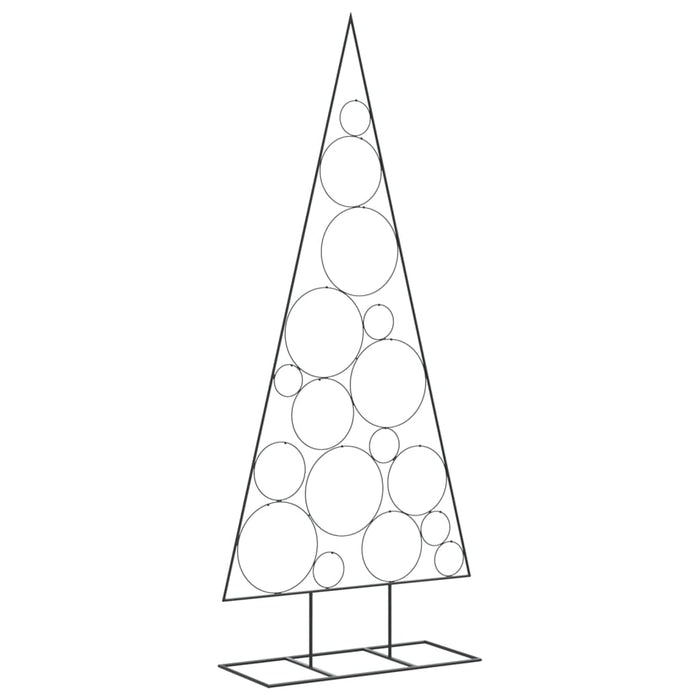 Brad de Crăciun din metal pentru decor, negru, 180 cm WALTI