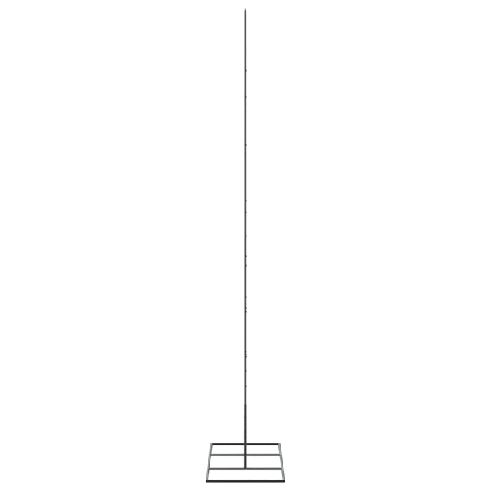 Brad de Crăciun din metal pentru decor, negru, 180 cm WALTI