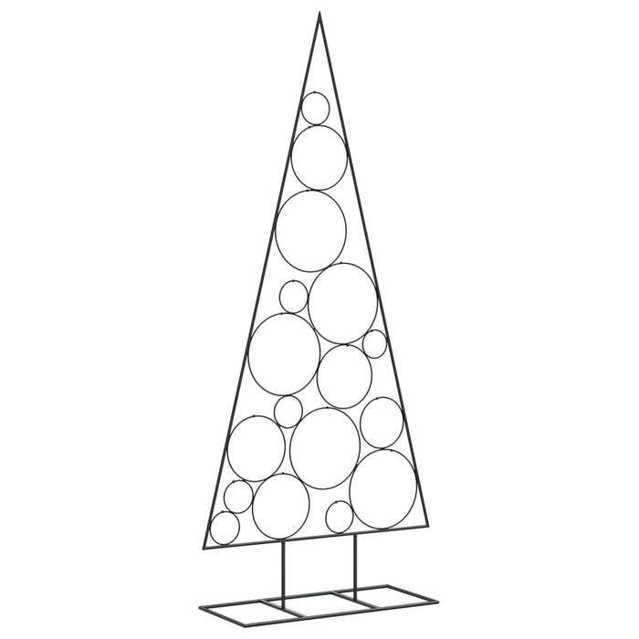 Brad de Crăciun din metal pentru decor, negru, 180 cm WALTI