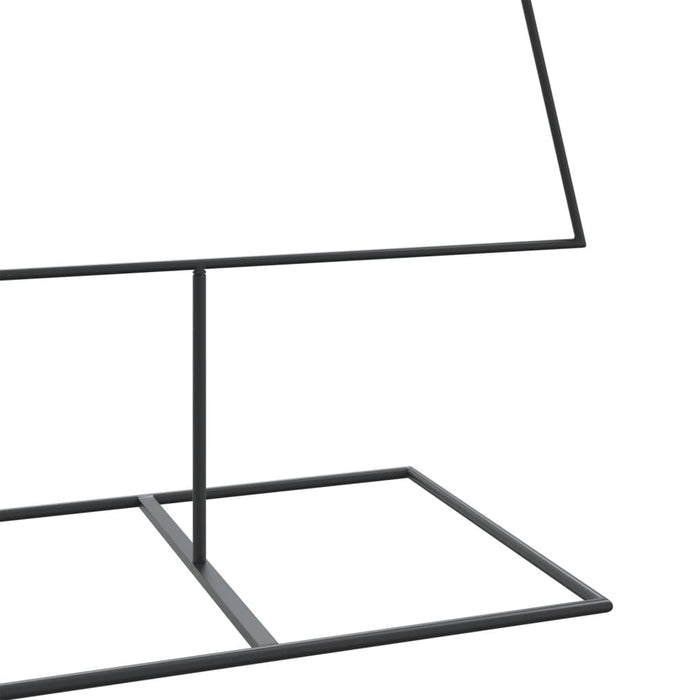 Brad de Crăciun din metal pentru decor, negru, 210 cm WALTI