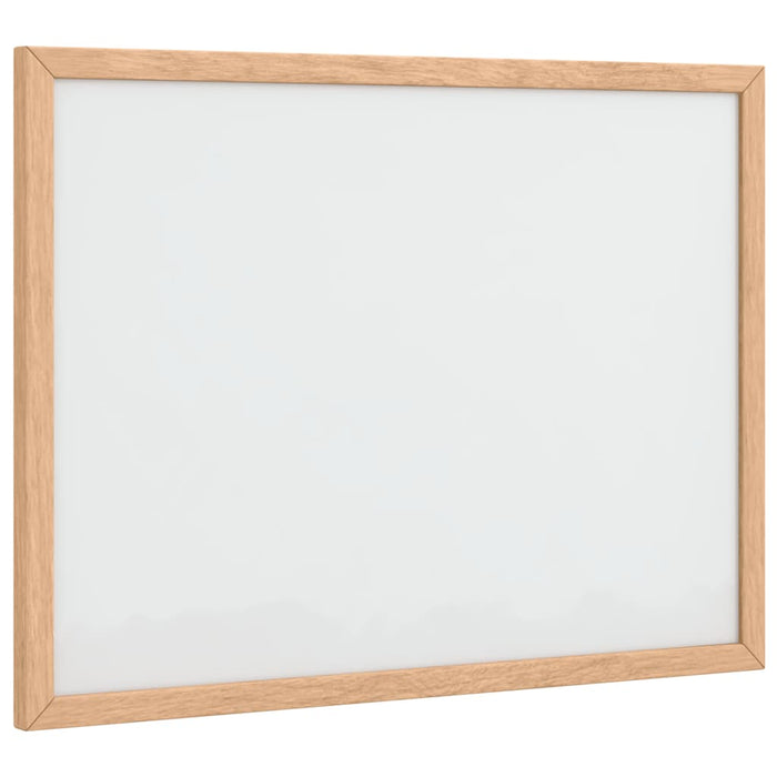 Tablă albă magnetică cu cadru din lemn masiv de pin 40x30 cm - WALTI WALTI