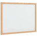 Tablă albă magnetică cu cadru din lemn masiv de pin 40x30 cm - WALTI WALTI