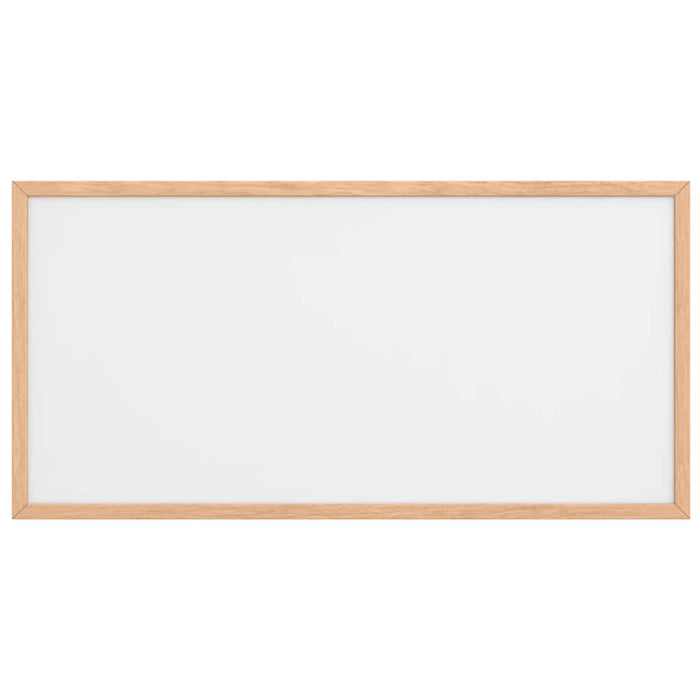 Tablă albă magnetică cu ramă din lemn masiv de pin 60x30 cm WALTI