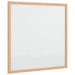 Tablă albă magnetică cu cadru din lemn masiv de pin 40x40 cm - WALTI WALTI