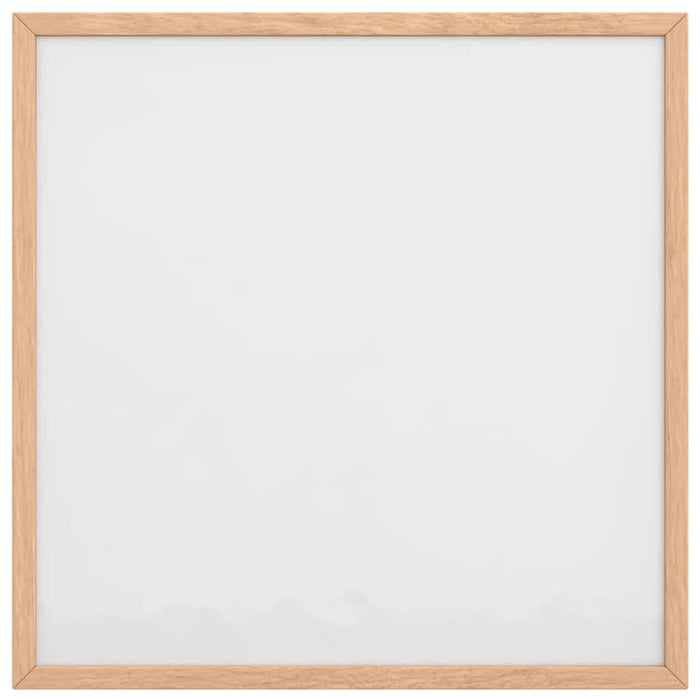Tablă albă magnetică cu cadru din lemn masiv de pin 40x40 cm - WALTI WALTI