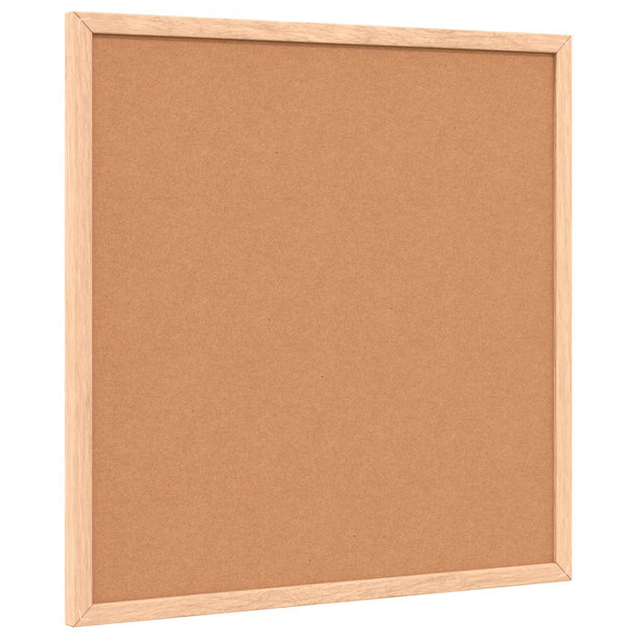 Tablă albă magnetică cu cadru din lemn masiv de pin 40x40 cm - WALTI WALTI