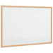 Tablă albă magnetică cu cadru din lemn masiv de pin 60x40 cm - WALTI WALTI