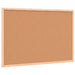 Tablă albă magnetică cu cadru din lemn masiv de pin 60x40 cm - WALTI WALTI